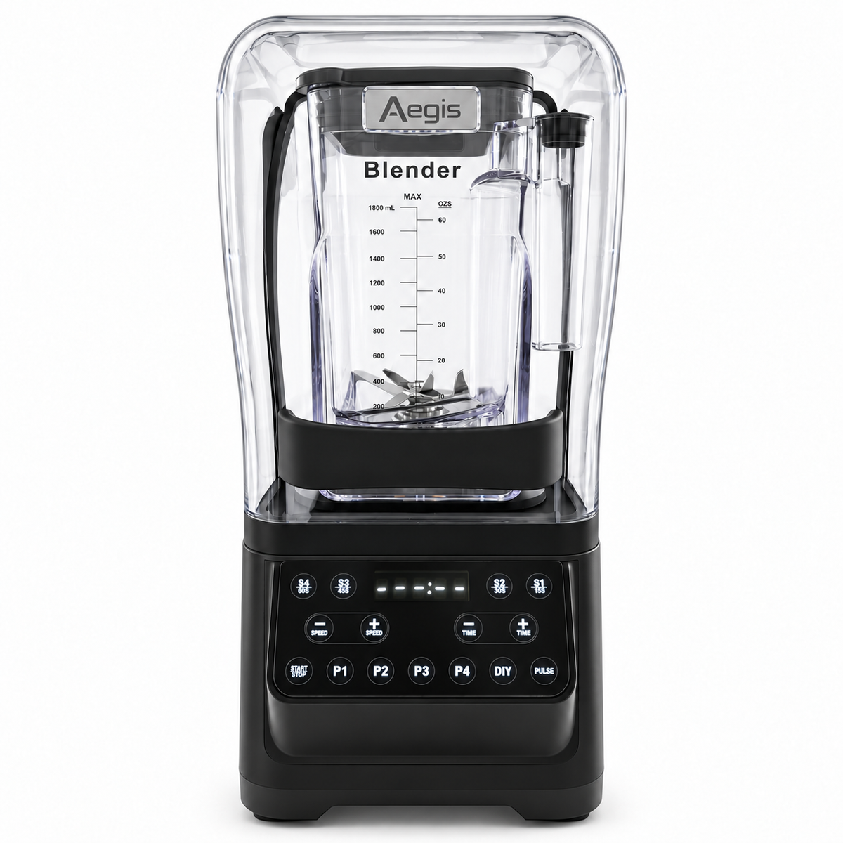 AEGIS Q-2218 commercial blender - front view