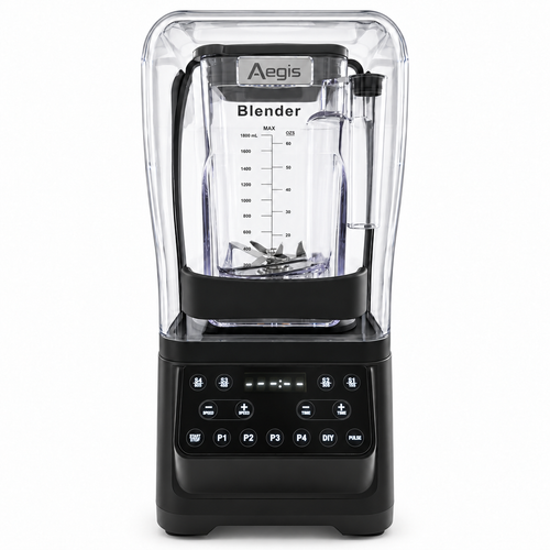 AEGIS Q-2218 commercial blender - front view